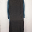 Foil High Neck Jersey Duo Midi Dress Size XL by SwapUp-Online Second Hand Store-Online Thrift Store