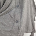 Bird Keepers Button Up Jersey Poncho Cape Size XXL by SwapUp-Online Second Hand Store-Online Thrift Store