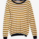 Scotch & Soda Wool Blend Mustard Stripped Sweater Top Size L by SwapUp-Online Second Hand Store-Online Thrift Store