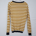 Scotch & Soda Wool Blend Mustard Stripped Sweater Top Size L by SwapUp-Online Second Hand Store-Online Thrift Store