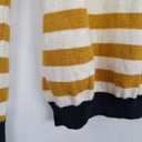 Scotch & Soda Wool Blend Mustard Stripped Sweater Top Size L by SwapUp-Online Second Hand Store-Online Thrift Store