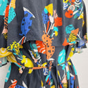 Gorman Colourful Quirky Airy Midi Dress Size 12 by SwapUp-Online Second Hand Store-Online Thrift Store