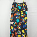 Gorman Colourful Quirky Airy Midi Dress Size 12 by SwapUp-Online Second Hand Store-Online Thrift Store