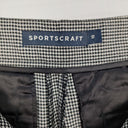 Sportscraft Houndstooth Tapered Crop Pants Size 10 by SwapUp-Online Second Hand Store-Online Thrift Store