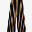 By Frankie Stylish Bronze Striped Pants Size S by SwapUp-Online Second Hand Store-Online Thrift Store