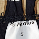 By Frankie Stylish Bronze Striped Pants Size S by SwapUp-Online Second Hand Store-Online Thrift Store