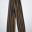By Frankie Stylish Bronze Striped Pants Size S by SwapUp-Online Second Hand Store-Online Thrift Store