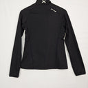 Sleek Fitted Black Active Wear Jacket Size by SwapUp-Online Second Hand Store-Online Thrift Store