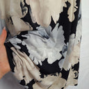 Calvin Klein Muted Flowers Gold Collar Dress Size S by SwapUp-Online Second Hand Store-Online Thrift Store