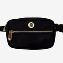 Tommy Hilfiger Compact Gold Accent Waist Bag Bag Size None by SwapUp-Online Second Hand Store-Online Thrift Store