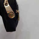 Tommy Hilfiger Compact Gold Accent Waist Bag Bag Size None by SwapUp-Online Second Hand Store-Online Thrift Store
