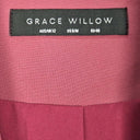 Grace Willow Dusty Rose Soft Tied Waist Blazer Size 12 by SwapUp-Online Second Hand Store-Online Thrift Store