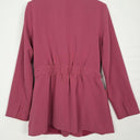 Grace Willow Dusty Rose Soft Tied Waist Blazer Size 12 by SwapUp-Online Second Hand Store-Online Thrift Store