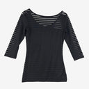 Guess Mesh Striped Sweatheart Top Size M by SwapUp-Online Second Hand Store-Online Thrift Store