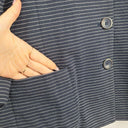 Sportscraft Classic Navy Striped Jersey Blazer Size 18 by SwapUp-Online Second Hand Store-Online Thrift Store