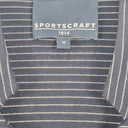Sportscraft Classic Navy Striped Jersey Blazer Size 18 by SwapUp-Online Second Hand Store-Online Thrift Store