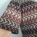 Gerry Weber Burgundy Embroidered Fitted Midi Dress Size M by SwapUp-Online Second Hand Store-Online Thrift Store
