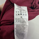 Gerry Weber Burgundy Embroidered Fitted Midi Dress Size M by SwapUp-Online Second Hand Store-Online Thrift Store