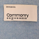 Commonry Baby Blue Effortless Fine Knit Cardigan Size 12 by SwapUp-Online Second Hand Store-Online Thrift Store