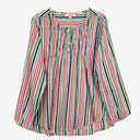 Threadz Candy Striped Shirred Top Size M by SwapUp-Online Second Hand Store-Online Thrift Store