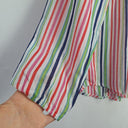Threadz Candy Striped Shirred Top Size M by SwapUp-Online Second Hand Store-Online Thrift Store