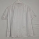 Crisp Semi Sheer Office Staple Dress Blouse Size 14 by SwapUp-Online Second Hand Store-Online Thrift Store