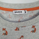 Marcs Foxy Shimmer Casual Crew T-shirt Size M by SwapUp-Online Second Hand Store-Online Thrift Store