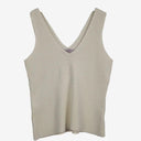 Serafina Ribbed Deep V Fitted Top Size 14 by SwapUp-Online Second Hand Store-Online Thrift Store