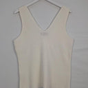 Serafina Ribbed Deep V Fitted Top Size 14 by SwapUp-Online Second Hand Store-Online Thrift Store