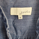 Sportscraft Everyday Button Up Light Denim Midi Dress Size 14 by SwapUp-Online Second Hand Store-Online Thrift Store