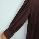 Shona Joy Chocolate Ella Balloon Sleeve Mini Dress Size 10 by SwapUp-Online Second Hand Store-Online Thrift Store