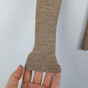 Arket Mocha Fitted Crew Neck Staple Jumper Size XS by SwapUp-Online Second Hand Store-Online Thrift Store