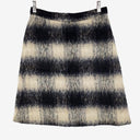 A.L.C. Mohair Checked S-Line Mini Skirt Size M by SwapUp-Online Second Hand Store-Online Thrift Store