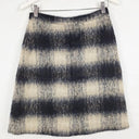 A.L.C. Mohair Checked S-Line Mini Skirt Size M by SwapUp-Online Second Hand Store-Online Thrift Store