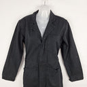 Alex Mill Charcoal Herringbone Sturdy Cotton Jumpsuit Size S by SwapUp-Online Second Hand Store-Online Thrift Store