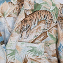 Utility Wear Tiger Tropical Pattern Collared Shirt Size 8 by SwapUp-Online Second Hand Store-Online Thrift Store