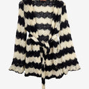 Princess Highway Knit Black and White Chevron Cardigan Size 12 by SwapUp-Online Second Hand Store-Online Thrift Store