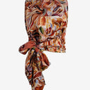 Kuwaii Painted Tied Wrap Top Size 14 by SwapUp-Online Second Hand Store-Online Thrift Store