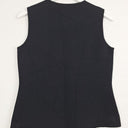 Scanlan Theodore Noir Structed Knit Capsule Top Size M by SwapUp-Online Second Hand Store-Online Thrift Store