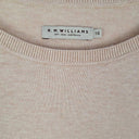 R.M.Williams Essential Latte Knit Jumper Size 16 by SwapUp-Online Second Hand Store-Online Thrift Store