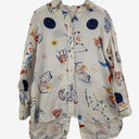 Jag Whimsy Horoscope Button-up Shirt Size S by SwapUp-Online Second Hand Store-Online Thrift Store