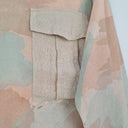 M A Dainty Faded Watercolor Silk Blouse Size 10 by SwapUp-Online Second Hand Store-Online Thrift Store