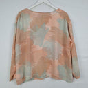 M A Dainty Faded Watercolor Silk Blouse Size 10 by SwapUp-Online Second Hand Store-Online Thrift Store