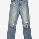 Mother Superior Light Wash Distressed Denim Jeans Size 8 by SwapUp-Online Second Hand Store-Online Thrift Store