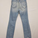 Mother Superior Light Wash Distressed Denim Jeans Size 8 by SwapUp-Online Second Hand Store-Online Thrift Store