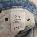 Mother Superior Light Wash Distressed Denim Jeans Size 8 by SwapUp-Online Second Hand Store-Online Thrift Store
