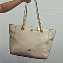 Coach Turnlock Gold Chain Tote Bag Size None by SwapUp-Online Second Hand Store-Online Thrift Store