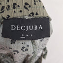 Decjuba Flowy Khaki Cheeta Print Jeans Size S by SwapUp-Online Second Hand Store-Online Thrift Store