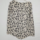 Seed Wool Blend Grey Cheeta Print Jumper Size XS by SwapUp-Online Second Hand Store-Online Thrift Store