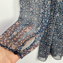 The East Order Pretty Navy Tied Floral Mini Dress Size M by SwapUp-Online Second Hand Store-Online Thrift Store